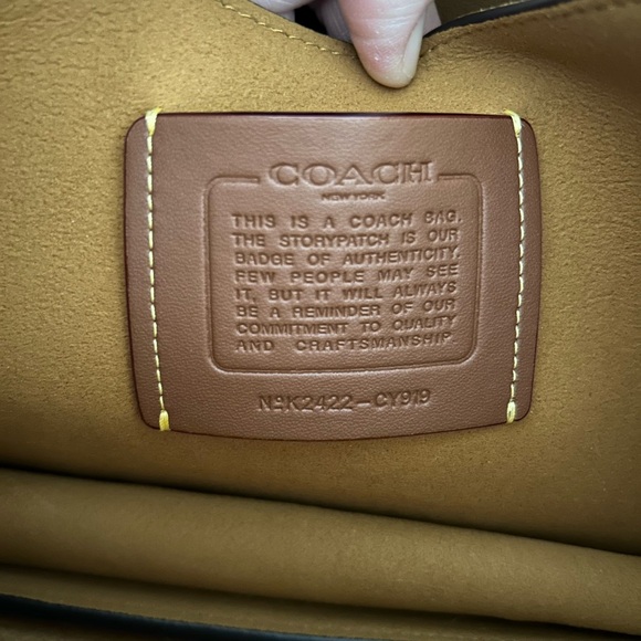 Coach Chain Tabby in Honey Brown - Picture 10 of 14